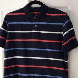 Men's small Izod striped polo